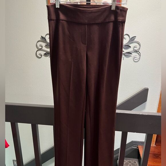 NWOT Jones New York Rich Brown Women's Trousers Size Small #DP306 - Picture 1 of 7